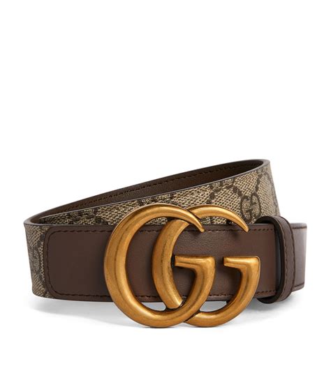 gucci gg leather belt